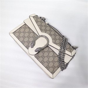 gu.cci dionysus gg S*p*e top handle shoudler bag white 621512