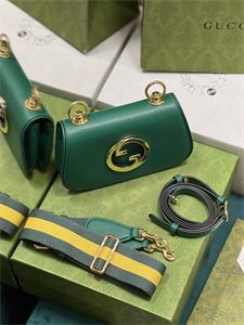 Gu.cci Blondie Mini Bag Green Leather 698643