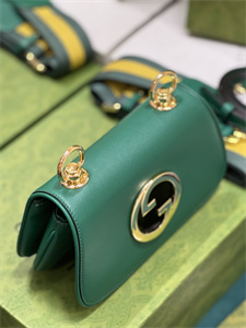 Gu.cci Blondie Mini Bag Green Leather 698643