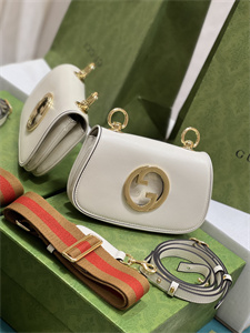 Gu.cci Blondie Mini Bag White Leather 698643