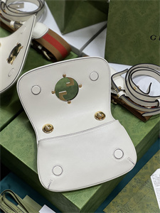 Gu.cci Blondie Mini Bag White Leather 698643