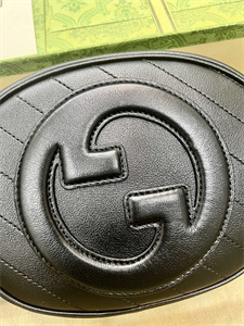 Gu.cci Blondie Mini Shoulder Bag Black Leather 760175