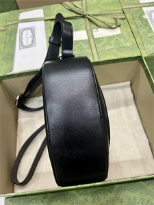 Gu.cci Blondie Mini Shoulder Bag Black Leather 760175