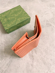 Gu.cci Blondie Card Case Wallet Pink Leather 760317