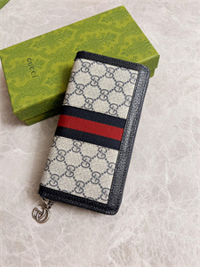 gu.cci ophidia gg zipper around wallet S*p*e canvas 523154