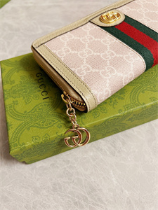 gu.cci ophidia gg zipper around wallet S*p*e canvas 523154