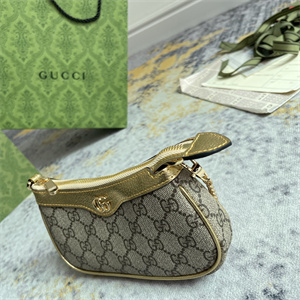 gu.cci ophidia mini bag gg S*p*e canvas gold 764960