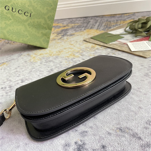Gu.cci Blondie Mini Bag Black Leather 698630