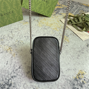 Gu.cci Blondie Mini Bag Black Leather 760315