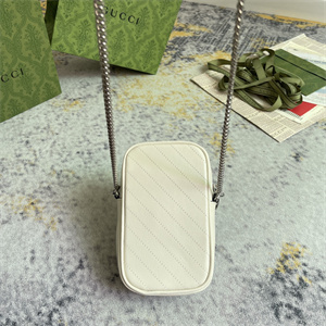 Gu.cci Blondie Mini Bag White Leather 760315