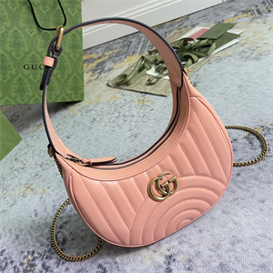 Gu.cci GG Marmont Half Moon Shaped Mini Bag 699514