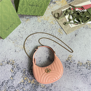 Gu.cci GG Marmont Half Moon Shaped Mini Bag 699514