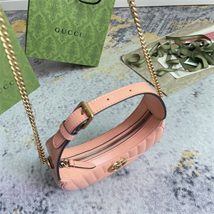 Gu.cci GG Marmont Half Moon Shaped Mini Bag 699514