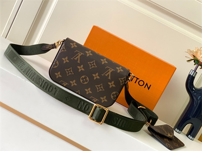 L.V Felicie Pochette Strap & Go Monogran Canvas M80091