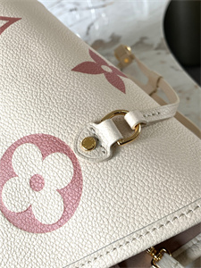 L.V Neverful MM Monogram Empreinte Cream M21579