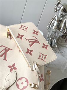 L.V Neverful MM Monogram Empreinte Cream M21579