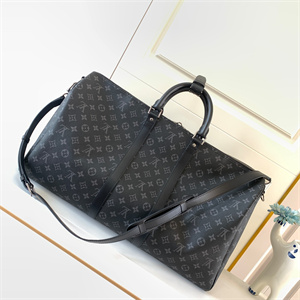 L.V Keepall Bandoulière 55 Monogram Eclipse M40605