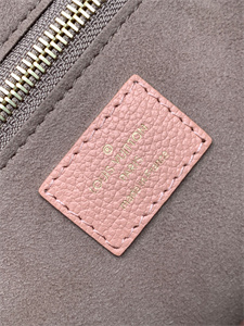 L.V Neverful MM Monogram Empreinte Pink M46329