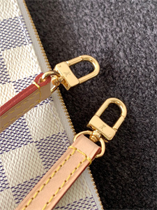 L.V Pochette Accessories Damier Azur N41207