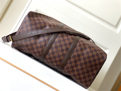 L.V Keepall Bandoulière 45 Damier Ebene N41418