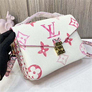 L.V Pochette Métis Bag Canvas Hot Pink M23055