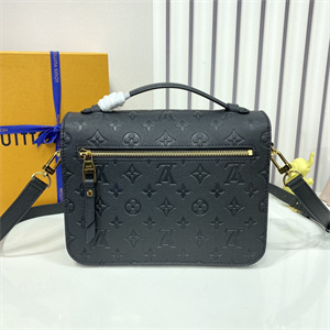 L.V Pochette Métis Monogram Empreinte Black M41487