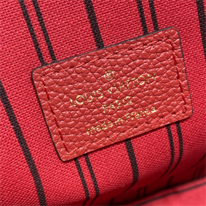L.V Pochette  Métis  Monogram Empreinte Red M41487