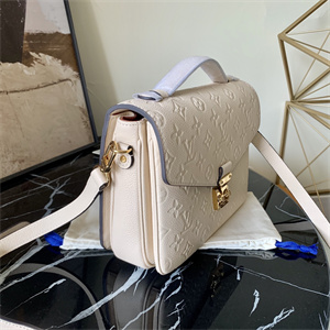 L.V Pochette Métis Monogram Empreinte Cream M41487