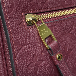 L.V Pochette Métis Monogram Empreinte Purple Red M41487