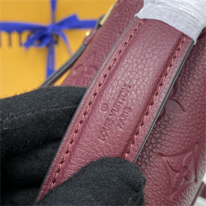 L.V Pochette Métis Monogram Empreinte Purple Red M41487