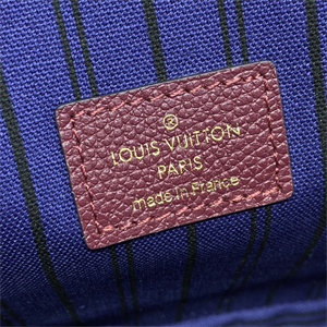 L.V Pochette Métis Monogram Empreinte Purple Red M41487