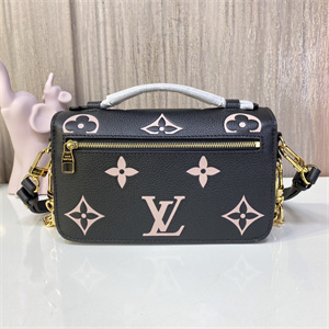 L.V Pochette Métis East West Monogram Empreinte Black M46596