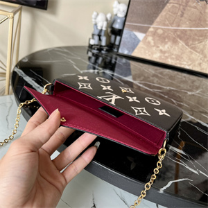 L.V  Felicie Pochette Monogram Empreinte Black/Beige M82479