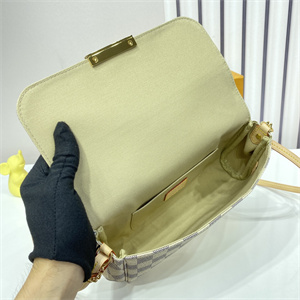 L.V Favorite MM Bag Damier Azur N41275