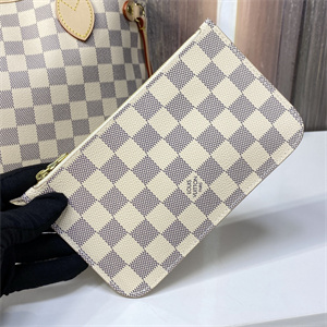 L.V Neverful PM Damier Azur Inside Cream N41362