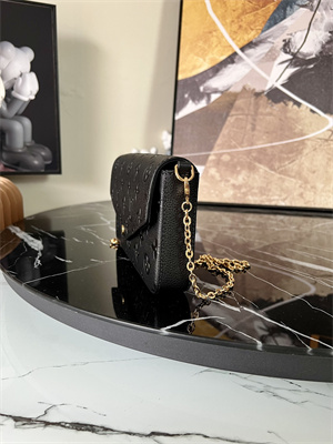 L.V  Felicie Pochette Monogram Empreinte Black M82477