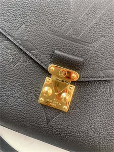 L.V Pochette Métis Monogram Empreinte Black M59211