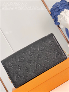 L.V Wallet On Chain LiLy Monogram Emprenite Black M83233
