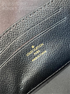 L.V Wallet On Chain LiLy Monogram Emprenite Black M83233