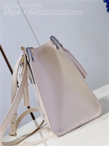 L.V ONTHEGO PM Monogram Empreinte Latte/Blue M45653