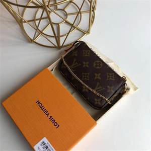 L.V Mini Pochette Accessories Monogram Canvas M58009