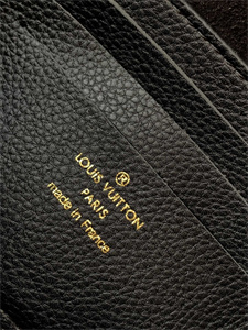 L.V Wallet On Chain IVY Monogram Emprenite Black M82154