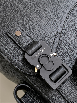 Di.or Maxi Gallop Backpack Grained Calfskin Black