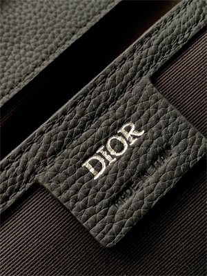 Di.or Maxi Gallop Backpack Grained Calfskin Black