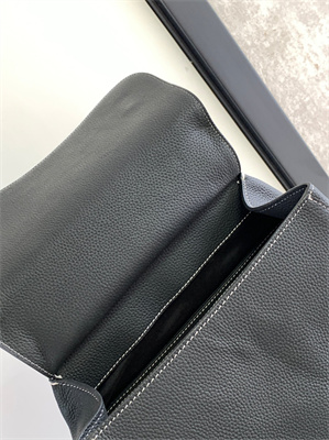 Di.or Maxi Gallop Backpack Grained Calfskin Black