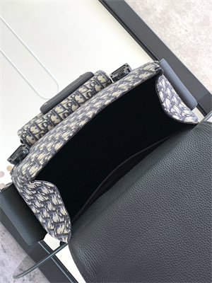 Di.or Maxi Gallop Backpack Oblique Jacquard With Grained Calfskin