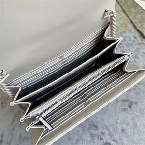 Gu.cci GG Marmont Mini Bag White 474575