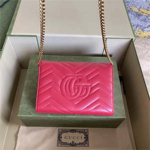 Gu.cci GG Marmont Mini Bag Red 474575