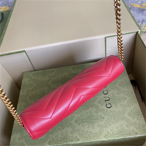 Gu.cci GG Marmont Mini Bag Red 474575