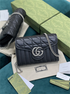 Gu.cci GG Marmont Mini Bag Black 474575